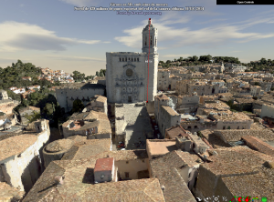 Girona 3D amb mesura vertical